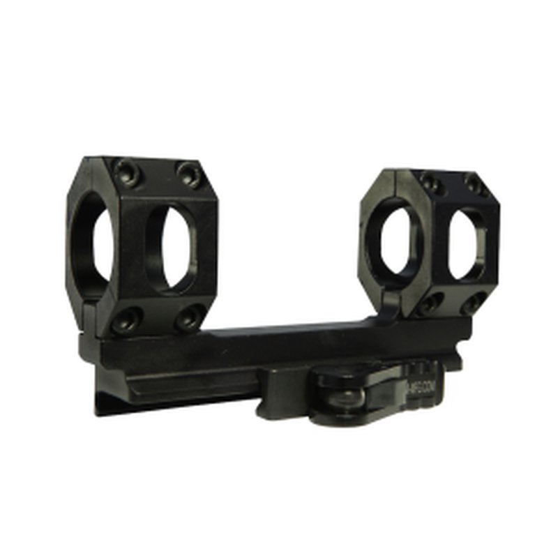 American Defense Scout-S QD 1-Piece Picatinny Scope Mount 1 Rings AR-15 Matte Black