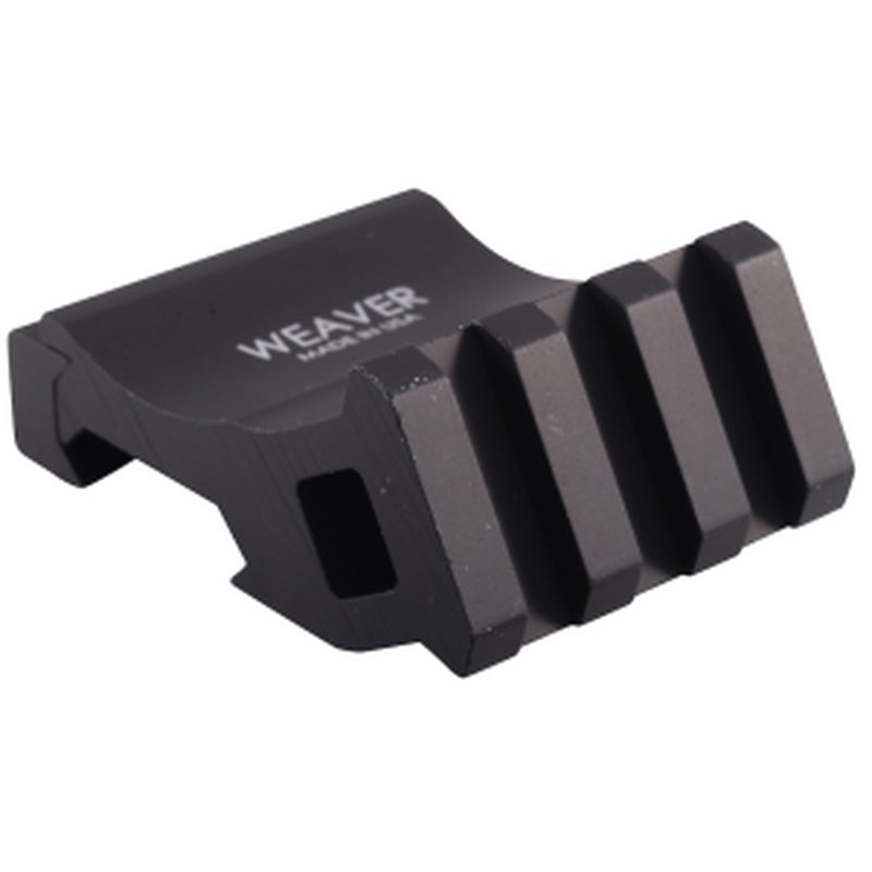 Weaver Offset Rail Adapter Matte Finish for AR Optics – Weaver Mounts