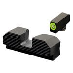 XS Sights GLM017P4G Minimalist Night Sight Set Green Tritium Front/Black Glock