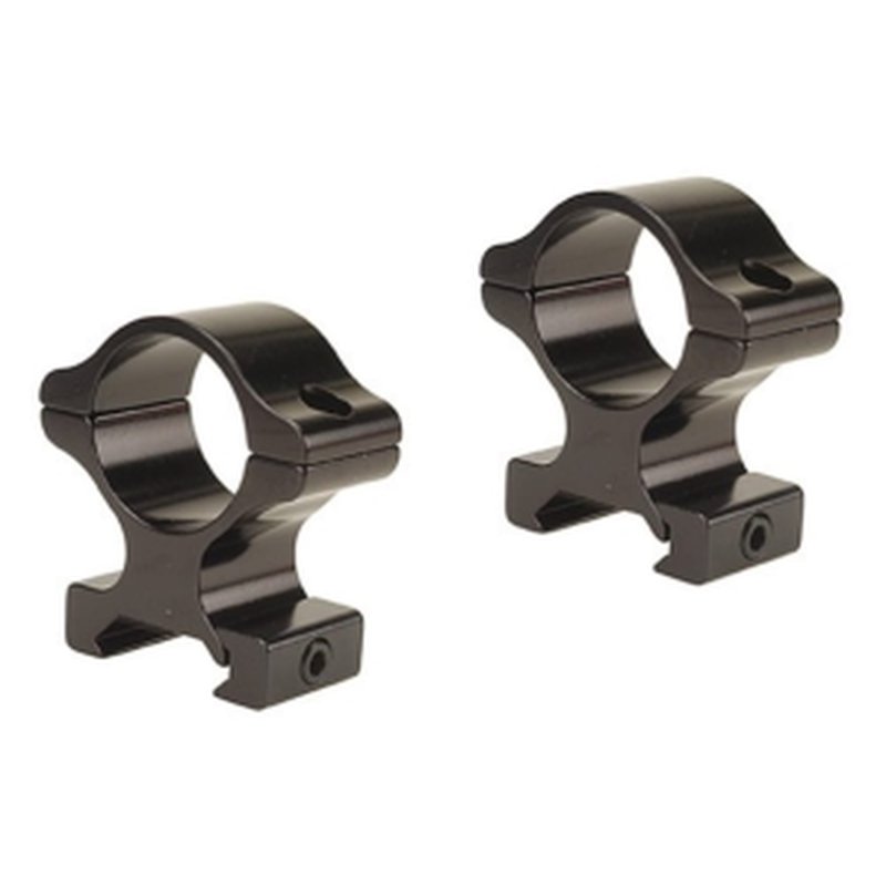 Leupold Rifleman Detachable High Black Gloss Scope Rings 1in 57390