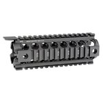 Midwest Industries Gen2 Two-Piece Drop-In Carbine Quad Rail Handguard 6061 Aluminum MCTAR-17G2