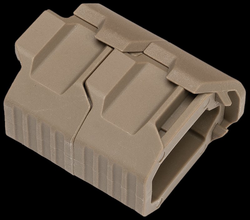 Strike M-LOK Stacked Angled Grip Extension CMS FDE