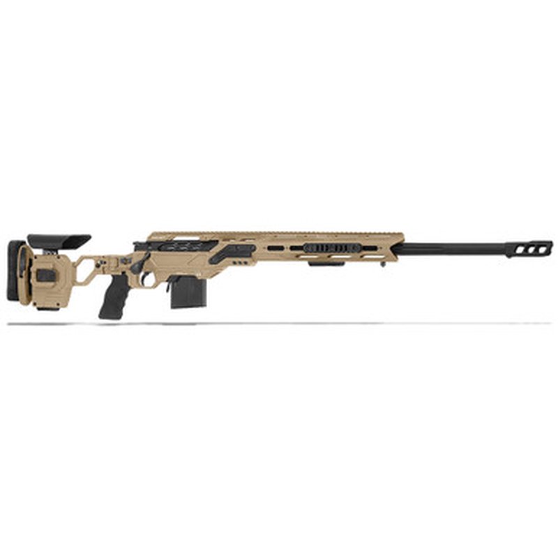 Cadex Defense CDX-MC Kraken 6 Creedmoor, 24 inch Barrel, 1:7.5 Twist, Tan/Black Rifle