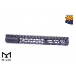 GUNTEC 15" Airlite Series M-Lok Free Floating Handguard