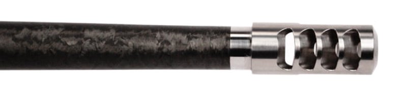 Salmon River Solutions SRS TI PRO 4 ST .860 Muzzle Brake 5/8x24 Titanium