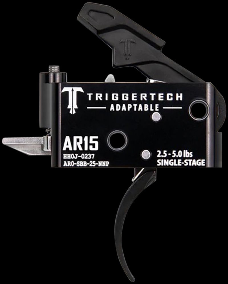 TriggerTech Adaptable Pro AR-15 Curved Single-Stage Drop-In Trigger 2.5-5 lb (AR0SBB25NNP)