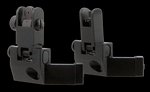 TacFire 45 Degree Flip Up Iron Sights AR-15 Black Anodized