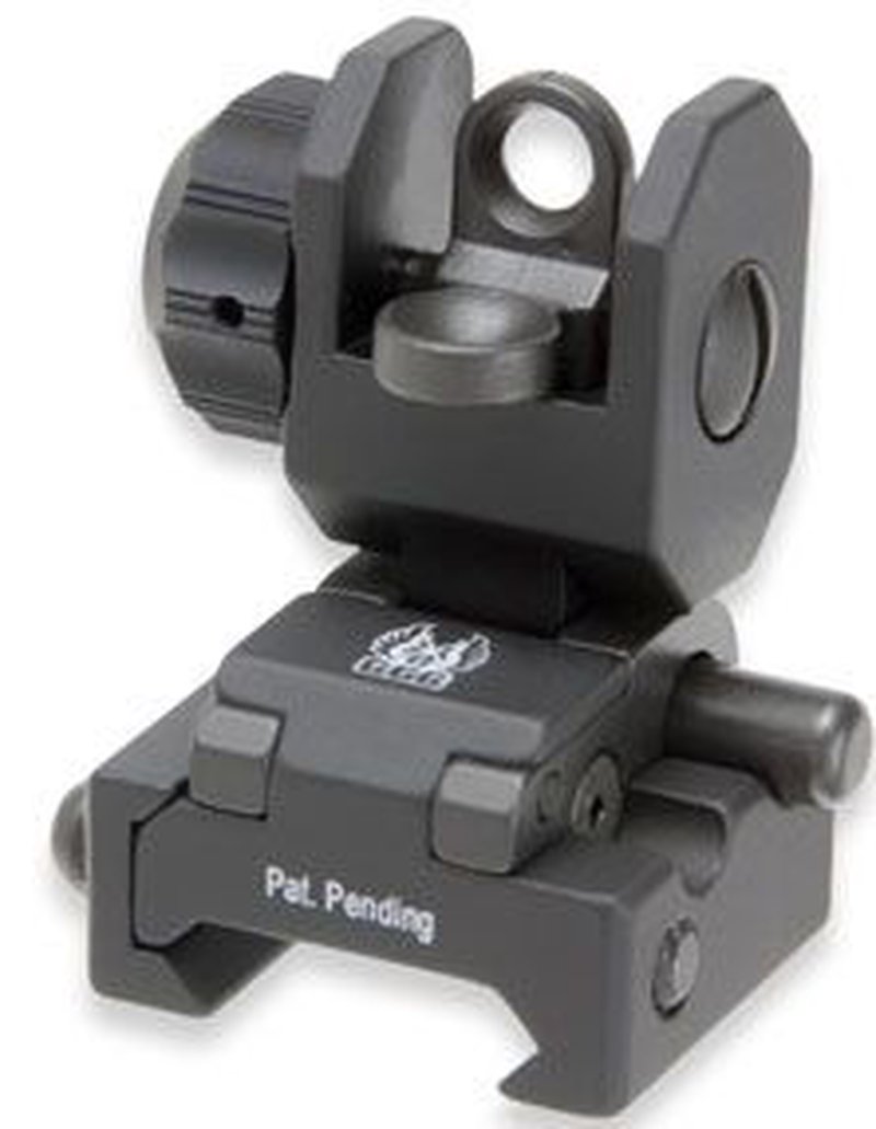 GG&G Spring Actuated A2 Top Mounted Deployable Iron Sight