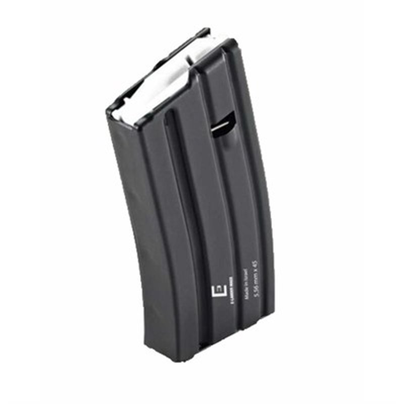 E-Lander AR-15 Steel 6.5 Grendel Magazine Stainless Steel Body Matte Black