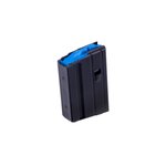 DURAMAG Stainless Steel 5-Round AR-15 Magazine - 6.5 Grendel - Blue Follower
