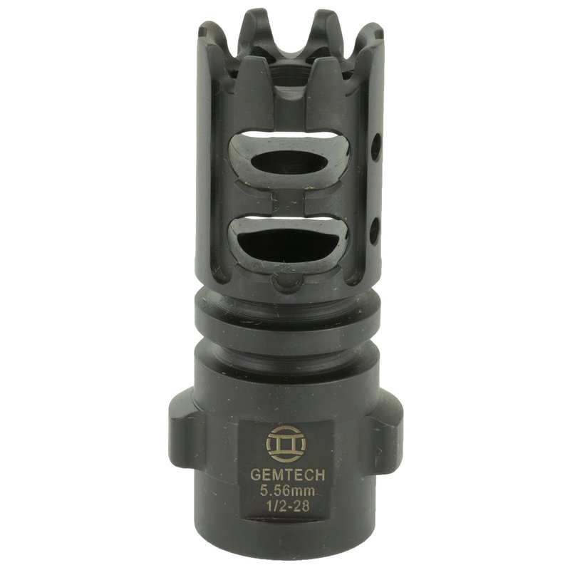 Gemtech Quickmount 5.56 Muzzle Brake 1/2x28 Thread Quickmount Lugs Shim Kit