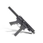KAK K15 AR15 Pistol - 9mm - 4" Barrel 4" MLOK Handguard