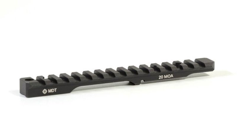 MDT Scope Base Picatinny Rail (6061-T6) Type II Hardcoat Anodized