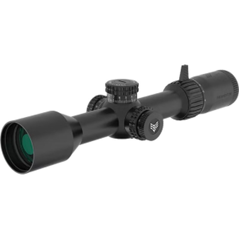 Swampfox Optics KTK21244-4M Kentucky Black 2-12x44mm 30mm Tube Sharpshooter MOA Reticle