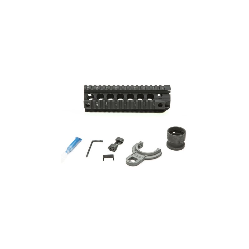Bravo Company BCMGUNFIGHTER QRF-7 Free-Float Picatinny Quad Rail Handguard 5.56 NATO Black BCM-QRF-7-556-BLK