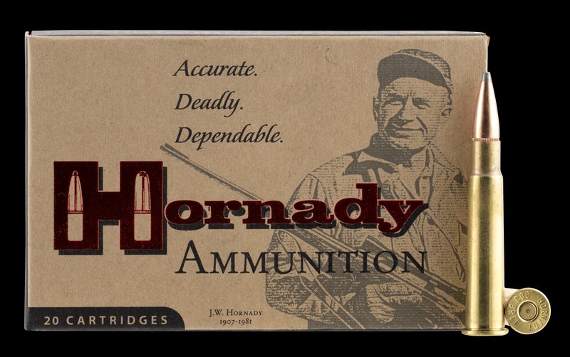 Hornady Custom .303 British 150 gr INTERLOCK SP rifle ammo 20-round box