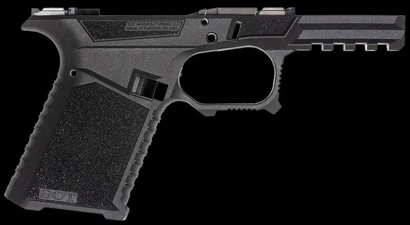 SCT Manufacturing Compact Polymer Frame with Locking Block (Black)