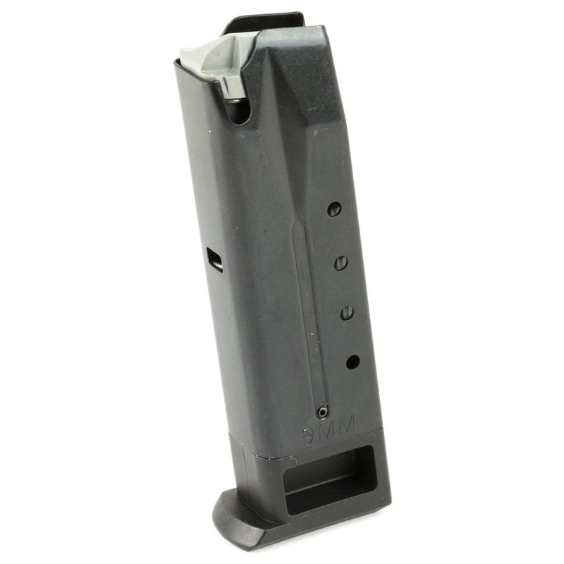 Ruger P-Series P95 Magazine 9mm Luger 10-Round Steel Body Blued
