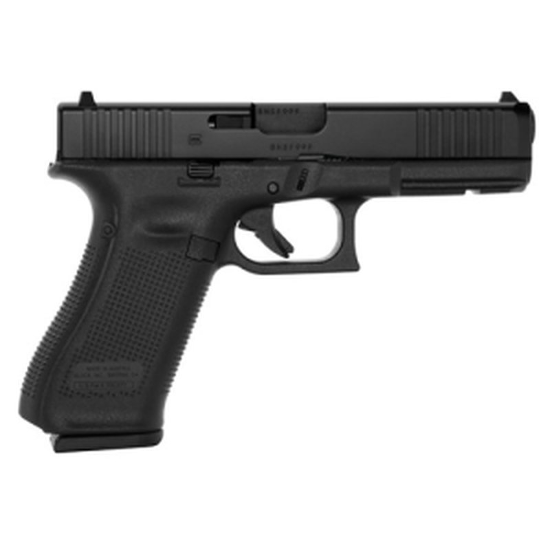 Glock G17 Gen5 9mm 4.5" 17-Round Black Handgun