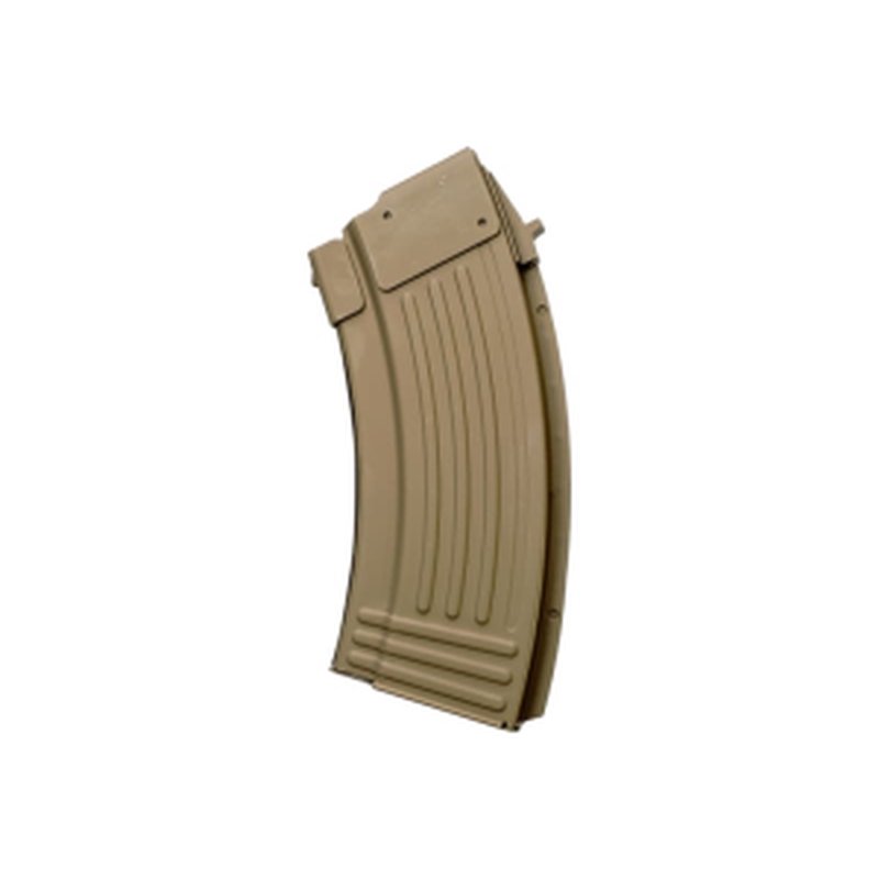 Global Ordnance AK47 20-Round Steel Magazine, 7.62x39 FDE