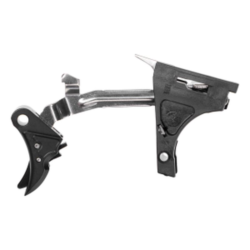 Overwatch Precision Glock Gen 3 G19/G34 FALX Trigger Kit - Polished OEM Trigger Bar - Black
