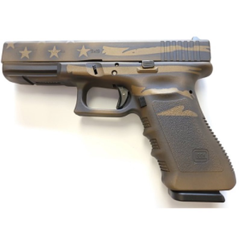 Glock G17 Gen 3 9mm 4.5 in 17rd Semi-Auto Pistol - Coyote Cerakote