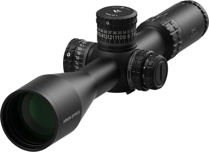 Arken Optics EP5 Rifle Scope 5-25x56mm Illuminated Mil VPR Reticle Matte Black
