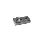 EGW Universal Radius Sight Mount for DeltaPoint Pro Novak Cut Black