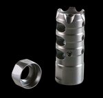 Patriot Ordnance Factory Triple Port Muzzle Brake 5/8x24 Black Nitride .308 Win / 7.62 NATO