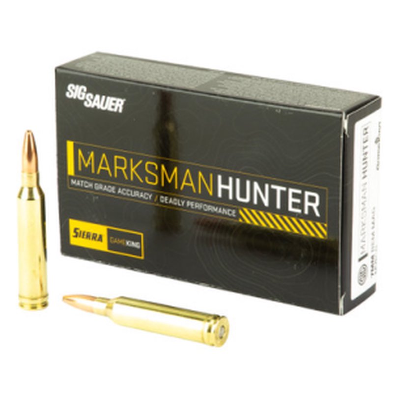 Sig Sauer Marksman Hunter 7mm Rem Mag 160gr Boat Tail Hollow Point Ammo