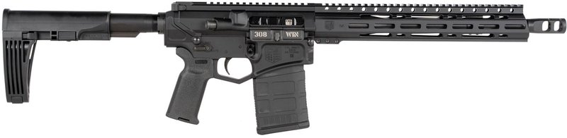 Diamondback DB10 AR-10 Pistol 308 Win 13.5 Inch M-Lok Handguard Tailhook MOD 2