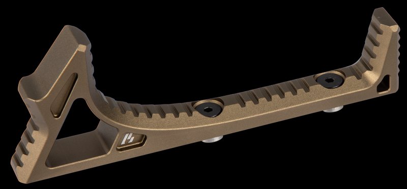 Strike Industries LINK Curved ForeGrip 6061-T6 Aluminum FDE for M-Lok & KeyMod LINKCFGFDE
