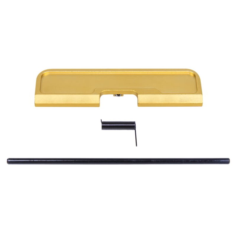 Guntec USA AR-10 LR-308 Gen 3 Ejection Port Dust Cover, Anodized Gold