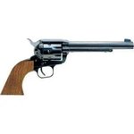 EAA BNTY HNTR Revolver 22LR/22WMR 6.75 Inch Barrel Nickel Finish Walnut Grips