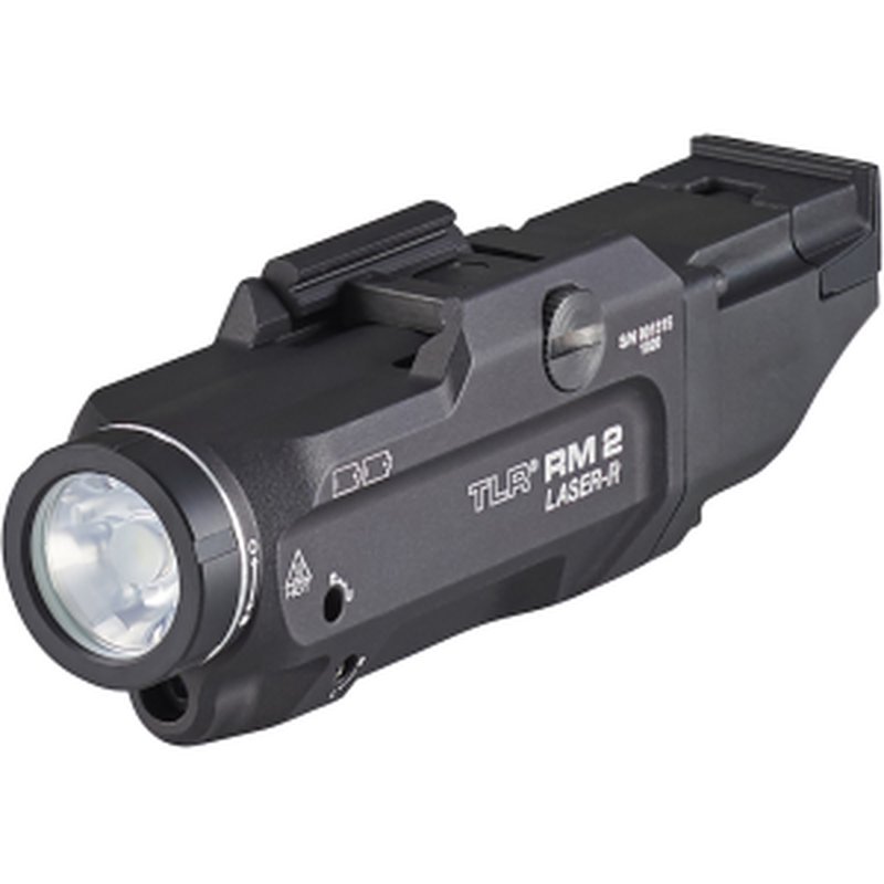 Streamlight TLR RM 2 Weapon Light with Red Laser for Picatinny Rail Black