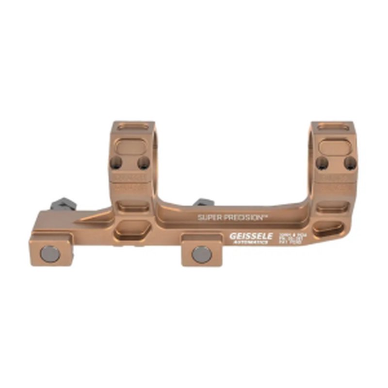 Geissele Super Precision 30mm Extended Scope Mount/Ring Combo 05-381S Desert Dirt