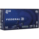 Federal Syntech Defense 40 S&W 175 gr Segmented Jacketed Hollow Point SJHP Ammunition