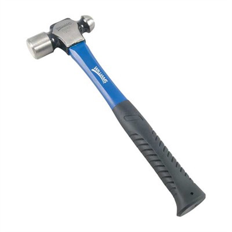 Brownells Ballpeen Hammer HP12 12oz Hardened Steel Head Fiberglass Shank