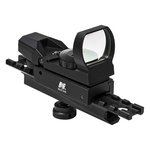 NcSTAR AR Combo/Carry Handle Adapter/Red And Green Reflex Sight w/ 4 Reticles KARHD4RGBA