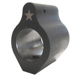 Bravo Company Mfg Steel Low-Profile Gas Block w/ Set Screw, Phosphate Black - LGB-625