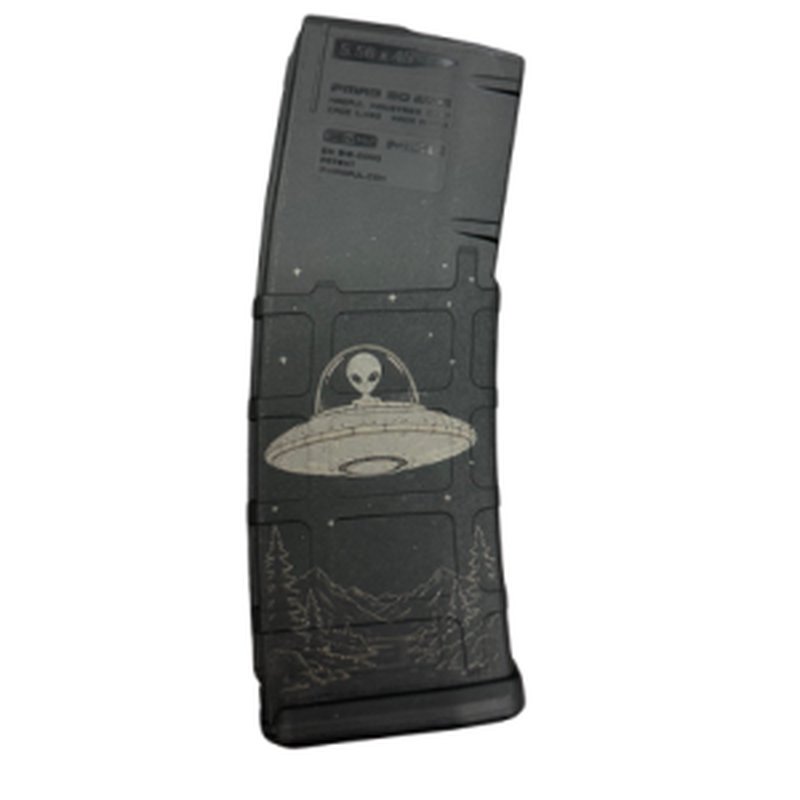 BattleHawk Armory Custom Shop Custom Lasered "Forest Flight" 30rd AR-15 Magazine