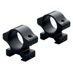 Leupold Rifleman Cross Slot Base Rings 1" Low Black Matte