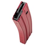 DuraMag 3023004175CPD 30rd AR-15 Magazine 5.56/223 Red Aluminum Anti-Tilt AGF
