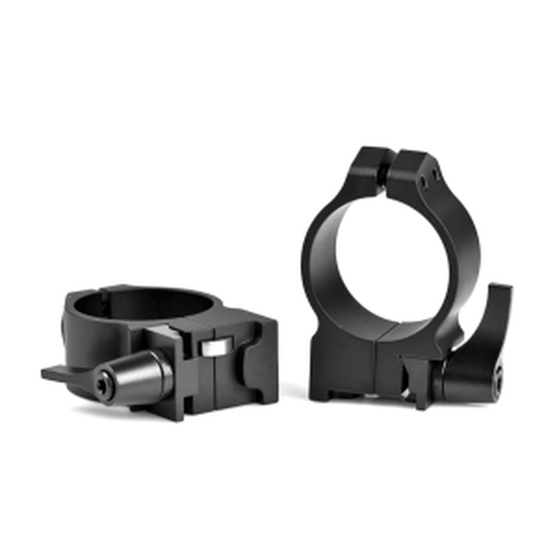 Warne M77 Hawkeye 30mm Quick Detach Medium Matte Rings 14R7LM