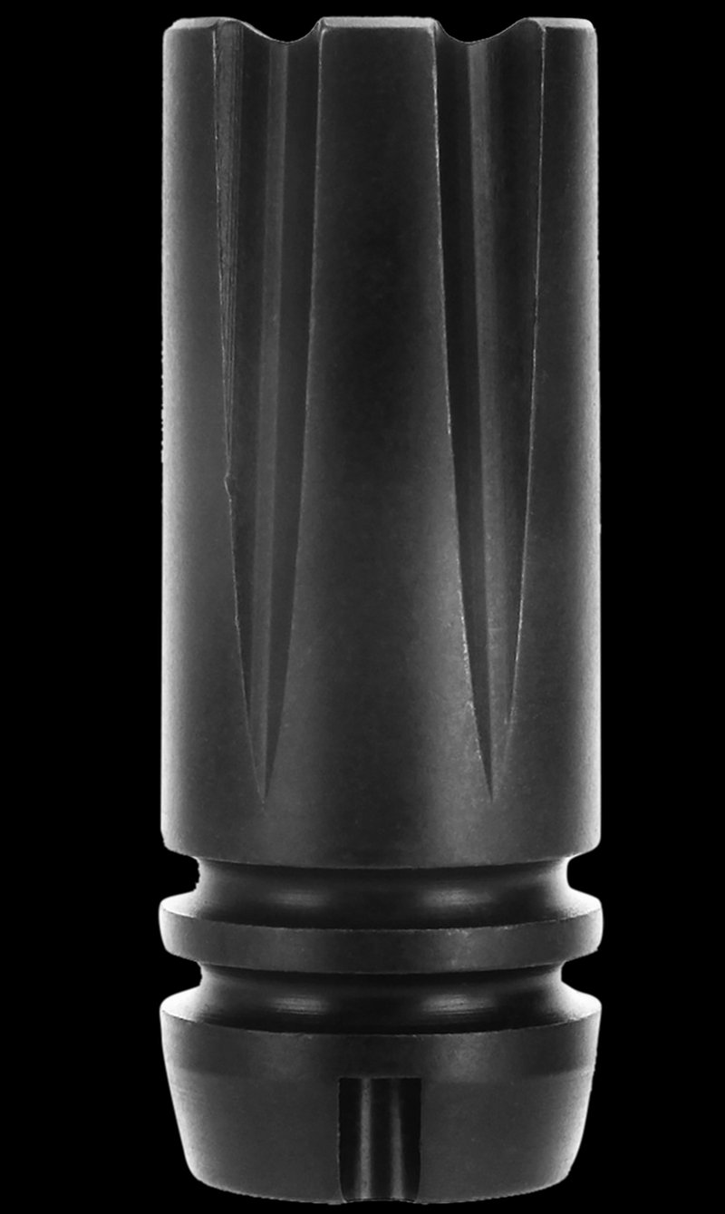 TacFire MZ2020 Flash Forwarder Muzzle Device 7.62x39mm Steel Black Nitride M14x1 LH