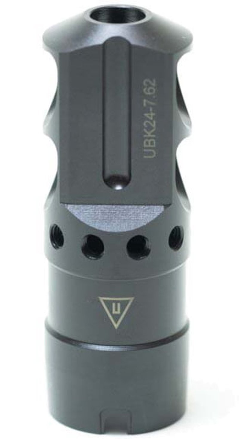 Unrivaled M24x1.5 AK Muzzle Brake (7.62x39mm) UBK24-7.62