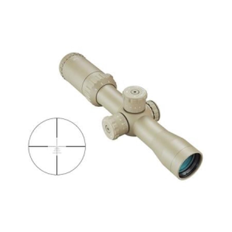 Weaver Kaspa 1.5-6x32mm FDE Riflescope with Ballistic-X Reticle