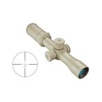 Weaver Kaspa 1.5-6x32mm FDE Riflescope with Ballistic-X Reticle
