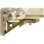 B5 Systems SOP1078 Enhanced Sopmod Multi-Cam Synthetic for AR-Platform with Mil-Spec Receiver Extension (Tube Not Included)