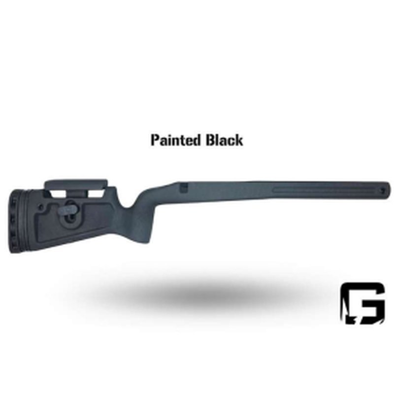 Phoenix 2 Rifle Stock - Phoenix 2 Short Action Right Hand Rifle Stock Painted Black